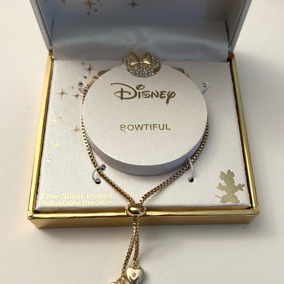 Disney Minnie Mouse Paved Slider Bracelet New In Box - Picture 3 of 5
